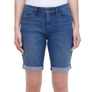 DKNY Denim Capri Jeans Dark Wash Size 6 Y2K